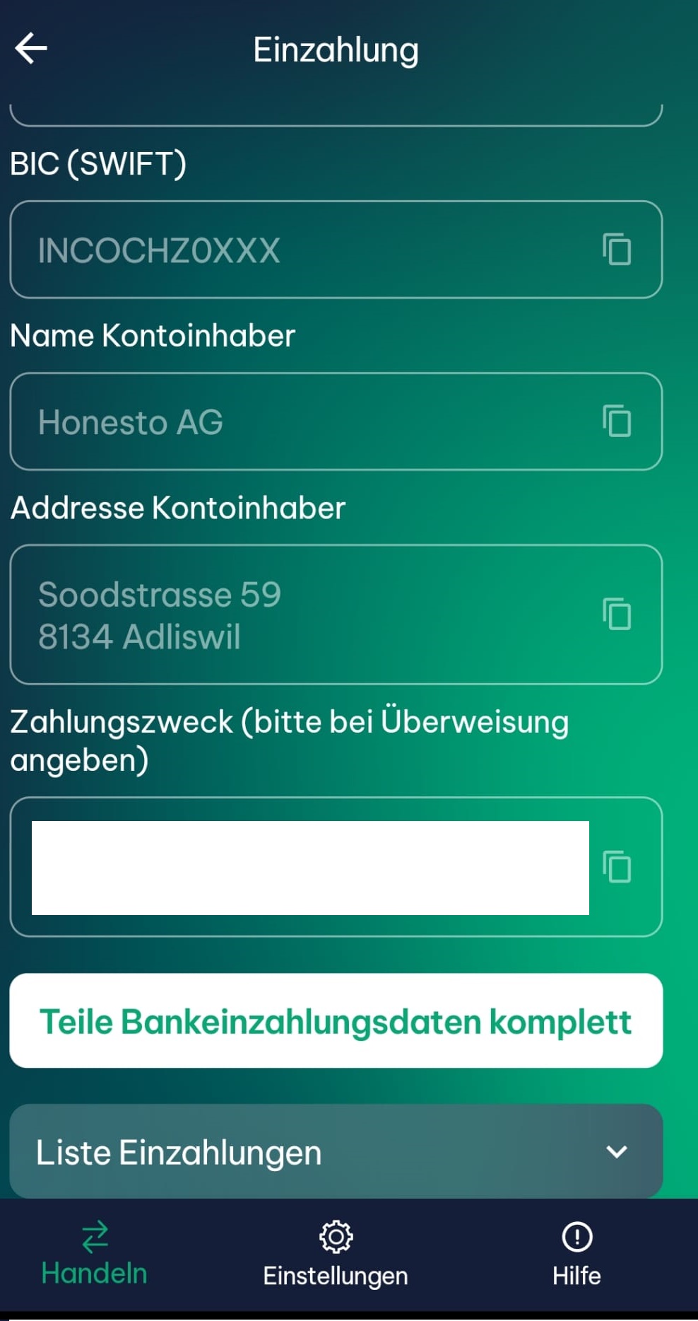 Eine BankEinzahlung / Überweisung tätigen Gewusst wie? Help Center